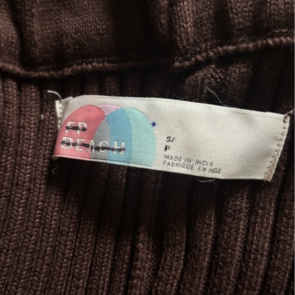 Free People Beach KamiRibbed Sweater Pants NWOT - Picture 6 of 6